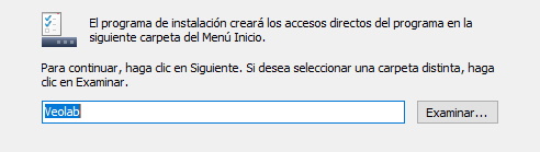 Pantalla de grupo de instalación